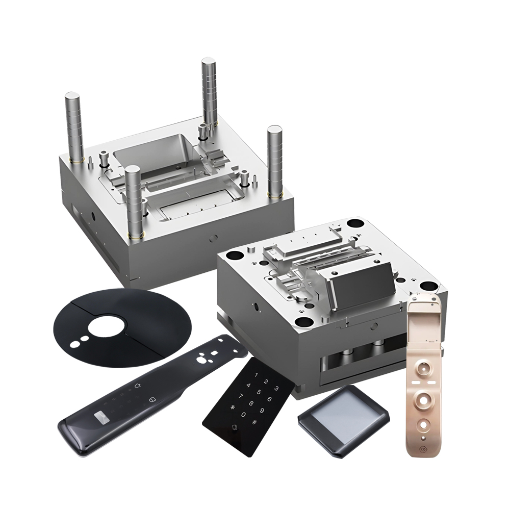 Plastic lock housing mold