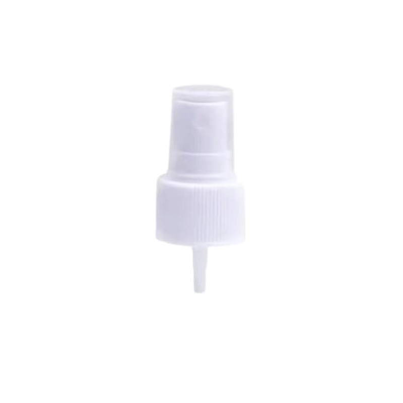 White With Threaded Mist Spray Pump