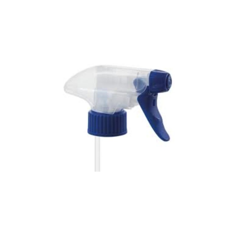 Transparent Blue Plastic Trigger Sprayer