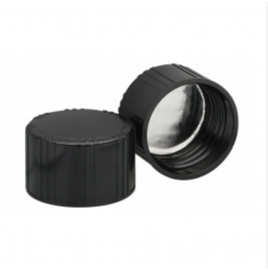 20/400 Black Screw Cap