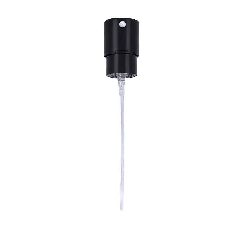13 Thread Anodized Aluminum Black Perfume Crimp Pump