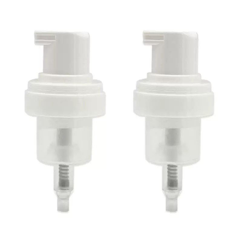 30-Thread White Facial Cleanser Foam Pump