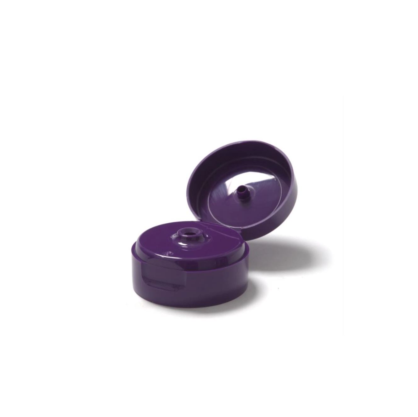Dark Purple Snap-On Center Hole Flip Cover