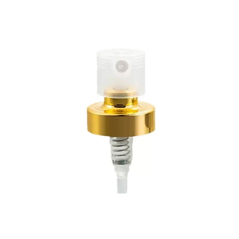  Aluminum Gold Perfume Crimp Pump
