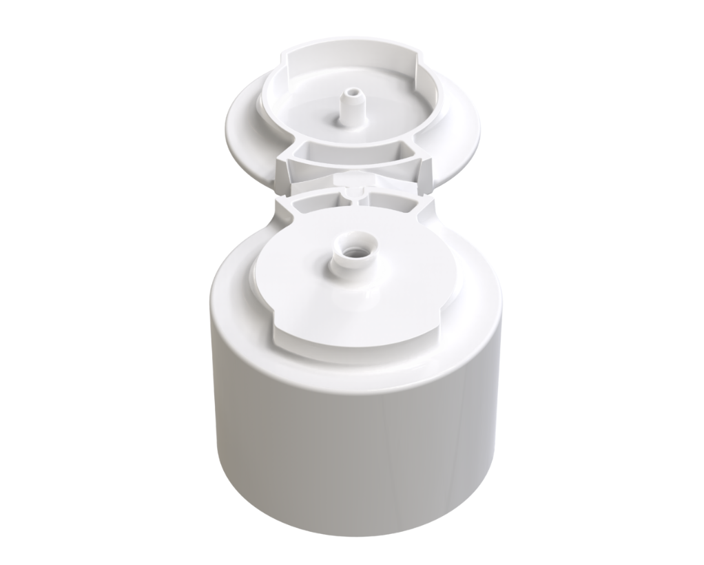 Snap-Top Closure With Flow Control Valve