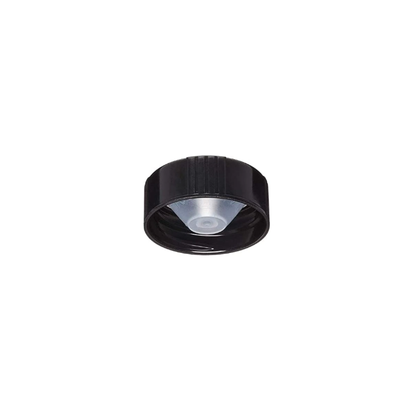 Black Ribbed Phenolic Resin Cap