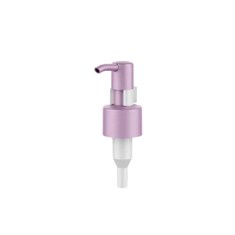 Purple Buttons Lotion Pump