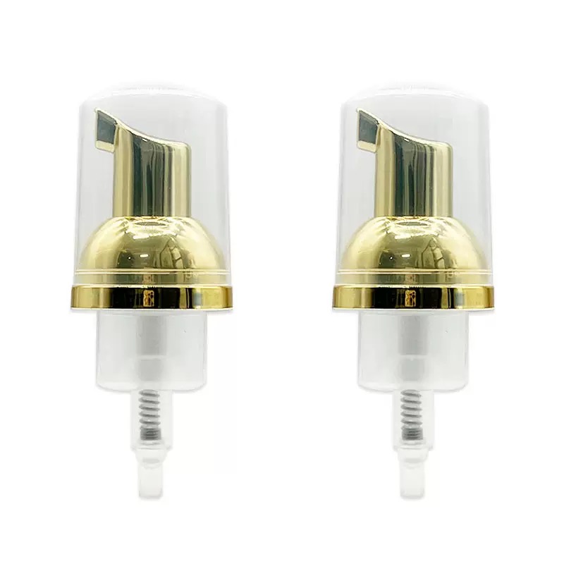 30-Thread Gold Mousse Foam Pump