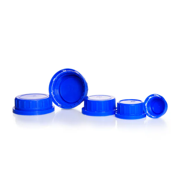 Blue PP Material Tamper-Evident Screw Cap