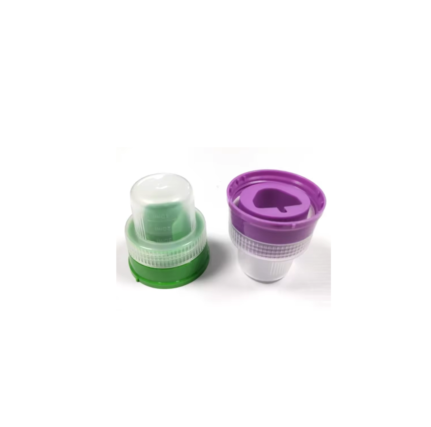 Double-Cap 50-Hole Plastic Detergent Bottle Cap