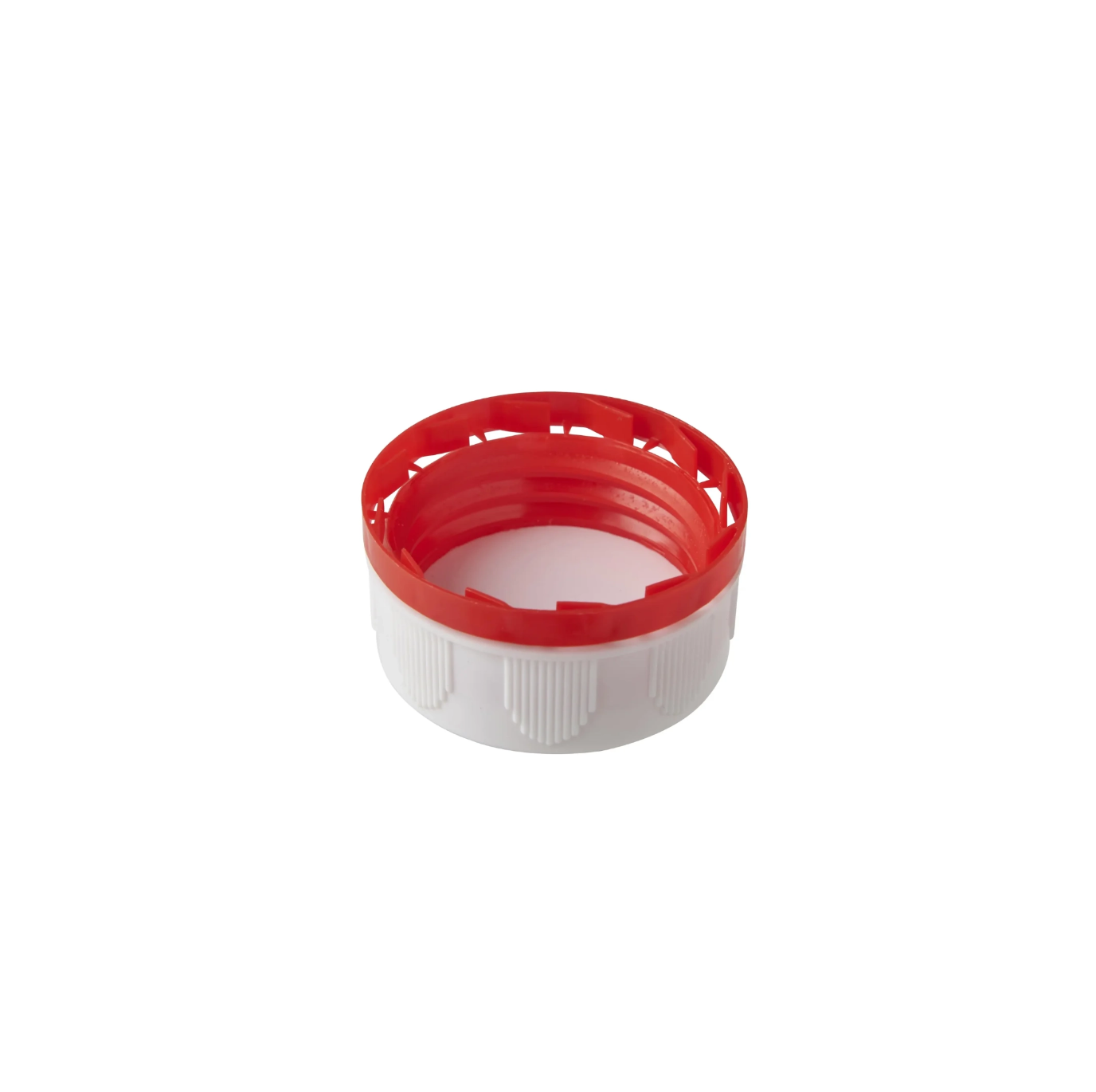 42mm White Plastic Tamper-Evident Cover