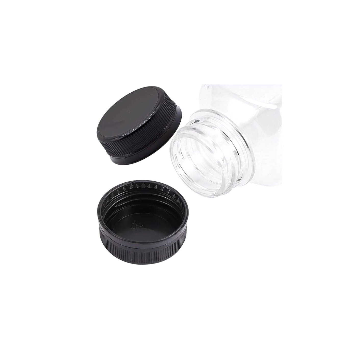 White Tamper-Evident Sealed Bottle Cap