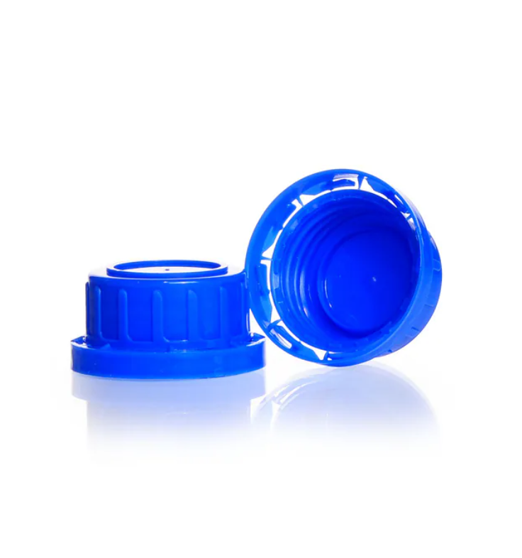 Blue PP Material Tamper-Evident Screw Cap